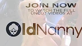 Spanish Mother-In-Law Rides Guy In Quickie, Shaved Pussy Naked And Hairless