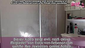 german amateur anal in the shower pov