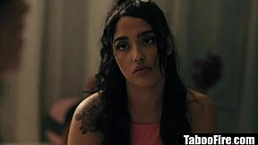 Young Girl Woken Up By Friend's Stepbrother. He Fucks Her Hard, Licks Her Pussy And Big Tits.