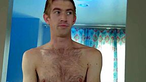 the stepmom tells the teen to take the huge monster cock in threesome