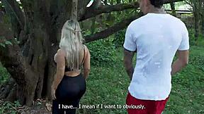 Naty Delgado meets stranger in public