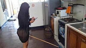 leaked video of mexican influencer pleasuring herself in the kitchen