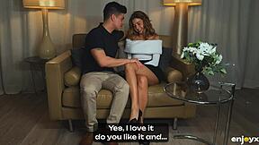 Agatha Vega enjoys a passionate encounter with Jason Carrera