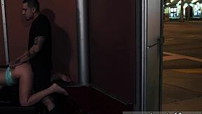 amateur teen babe valerie white strips and gets bound in extreme domination