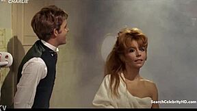 Yvonne Ekmann Topless In Blue Film Halløj I Himmelsengen 1965