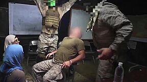 Arab Actor And Girls Pissing While Sneaking In Military Base