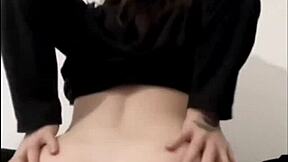 Horny british girl plays with toys in solo webcam session, squirting orgasm