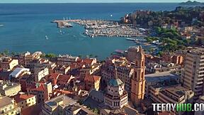 Coffee Date with Italian Hottie Ends in Steamy Ass-Pounding Action!