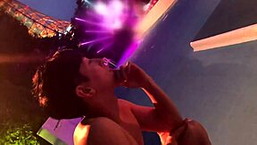 Half-Asian Beauty Pounded In Night Pool 😍💥