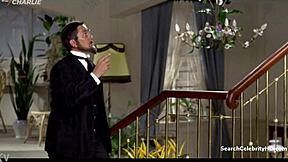 Yvonne Ekmann Topless In Blue Film Halløj I Himmelsengen 1965