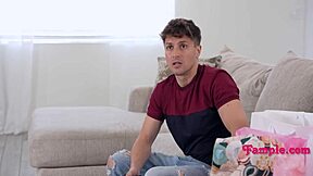 Busty Blue Eyed Stepsis Wants To Know If She Is Breedable