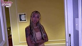 tanned blonde gia dibella rides seth brogan's dick in missionary