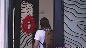 Does stepmom have to give her anal hole? Yes, in this taboo scene!