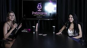 Morena safada demonstra o seu boquete e mostra seus enormes peitos - anabele nogueira sheer red.