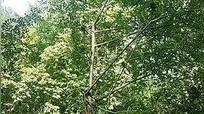 Masturbating In The River With A Voyeur Watching!