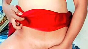 I'm a red hot sissy and this shemale is dominating me with her dildo