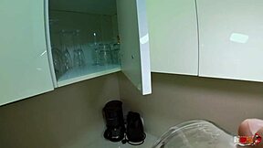 by mistake i took my step dads viagra and my hot stepmom helped me cum with blowjob.