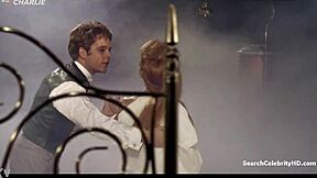 Yvonne Ekmann Topless Dalam Film Biru Halløj I Himmelsengen 1965