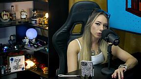 Bianca demarchi shows silhouette and bites ear