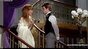 Yvonne Ekmann Topless In Blue Film Halløj I Himmelsengen 1965