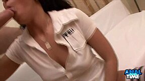 19yo giuliana receives his big cock in lingerie 😍