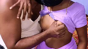 south indian village wife gets crazy doggy style fuck at home