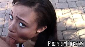 Im The Young Black Agent, Tricked Into Fucking A Pervert With Camera