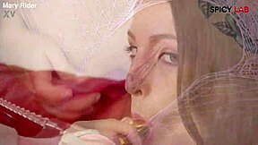 Young woman exposes open pussy in solo display