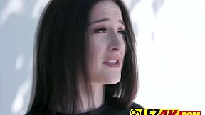 Big lesbian foursome starts soft but gets heavy with oral and pussy play