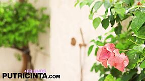 Tanned Teen 18+ Putri Cinta Squirts All Over The Camera