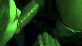 teen couple films their smokey kiss and domination