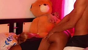 Surprise my stepsister and fuck passionately