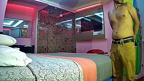 Casting a girl from the barrio in doggystyle and missionary riding.