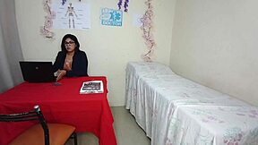 perverted doctor fucks patient in office