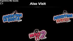 big bubble butt latina in spandex yoga shows huge tits and puffy cameltoe