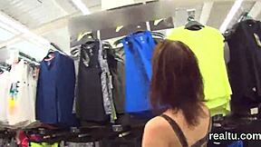 Perfect czech teen seduced in mall and penetrated in pov