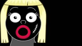 Young Blonde Babes Perform Deepthroat Blowjobs