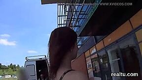Perfect czech teen seduced in mall and penetrated in pov