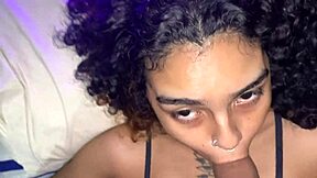 Ebony Teen Babe Gets Massaged At Party