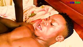 amateur hotel worker gets intimate with big black cock on duty