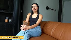 latina teen blows casting director and gets pussy stuffed