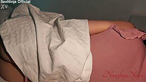 She shares bed with stepsister when granny visits