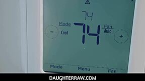 Wow, Tender Stepdaughter Warming Step Dad's Bed With Deepthroat And Sex!