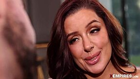 return of long distance relationship with shy petite blonde