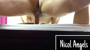 Fucking horny latina's big ass