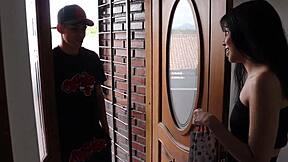 neighbor, thanks for the gift, i wanna be your boyfriend and fuck you