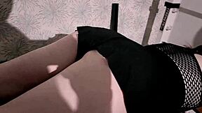 Fucked stepsister in mouth during workout.