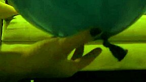 Sophie Boldly Masturbating With Balloons In Living Room And Bathroom