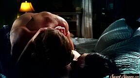 gorgeous stepsister drilled and creamed in roleplay fantasy