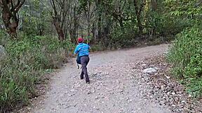 old perverted day laborer fucks beautiful busty big-assed peasant woman